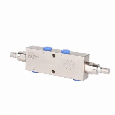 Dubbele manier hydraulische regelklepklepklep Leverancier
